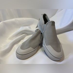 Adidas canvas slip-ons